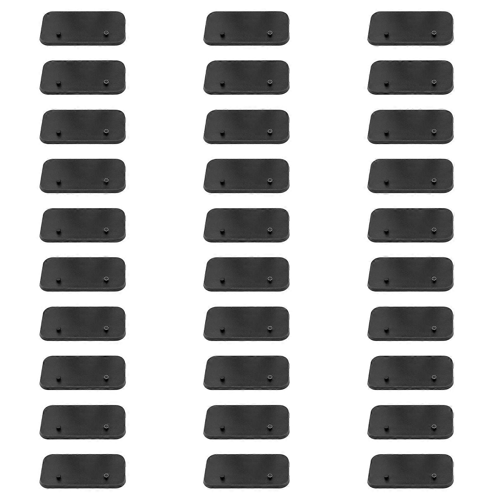 30PCS Plastic Display Stand for Action Figure Model Toy Secure Positioning and Posing Base Exhibition Organize Accessory Multicolor