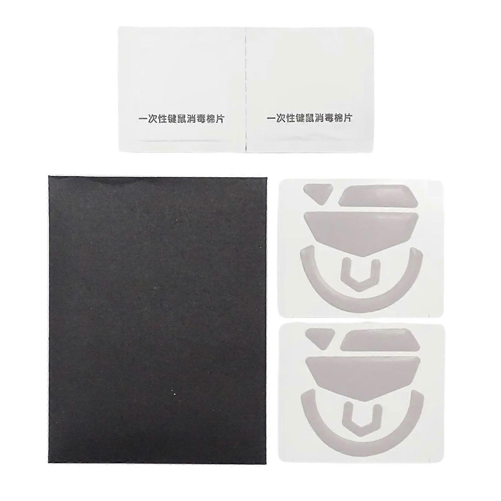 2Set Esportstiger Mouse Skates Feet for G502 Wireless Mouse Mouse Glides Curved Edges General Version Multicolor