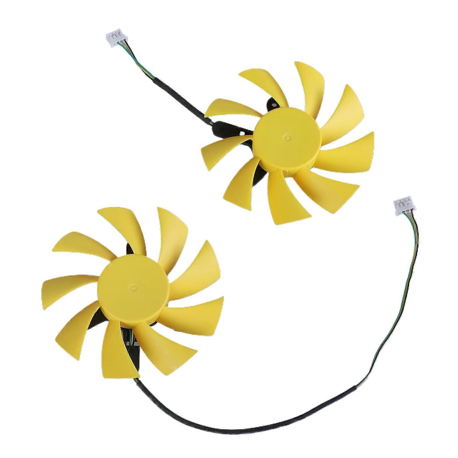 9015M12B GPU Cooling Fan 83x83mm For GTX750Ti Graphics Cards Featuring 4Pin Connection Easy Installation Multicolor