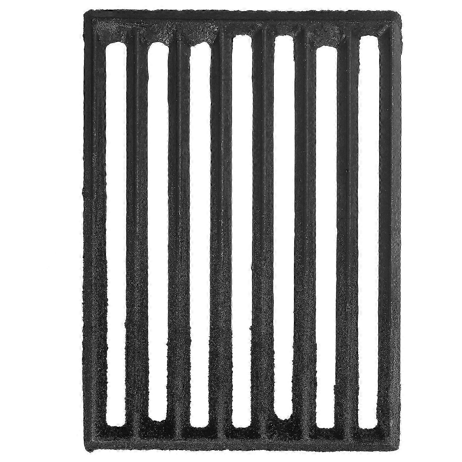 רשת אש מתכת יצוקה עמידה לאח ותנור רשת קשיות גבוהה עם מבנה זרימת אפר יעיל להסקה, בולי עץ, גחלים ו...