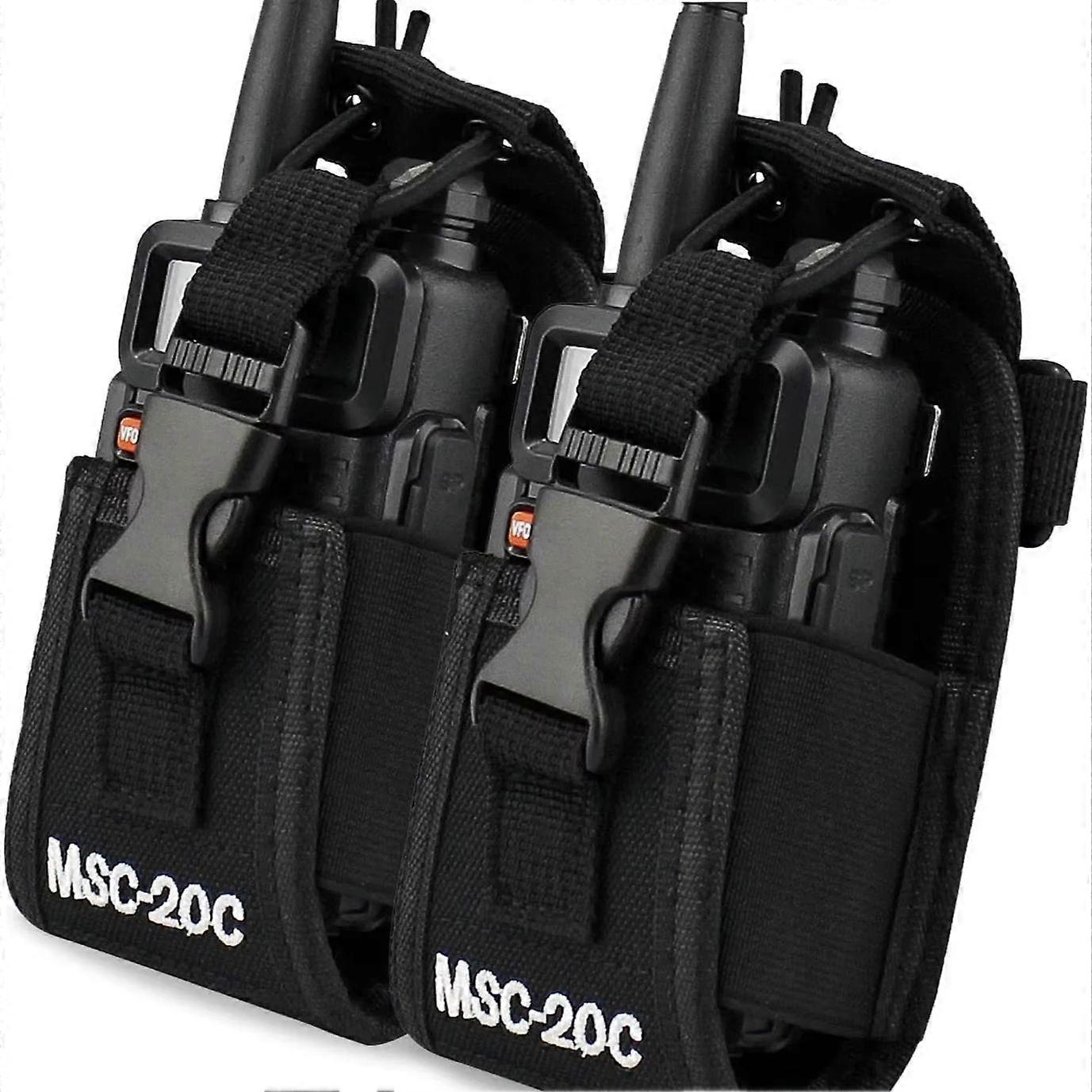 Multi-Function Universal Pouch Bag Holster Case for GPS PMR446 Motorola Kenwood Midland ICOM Yaesu Two Way Radio Transceive