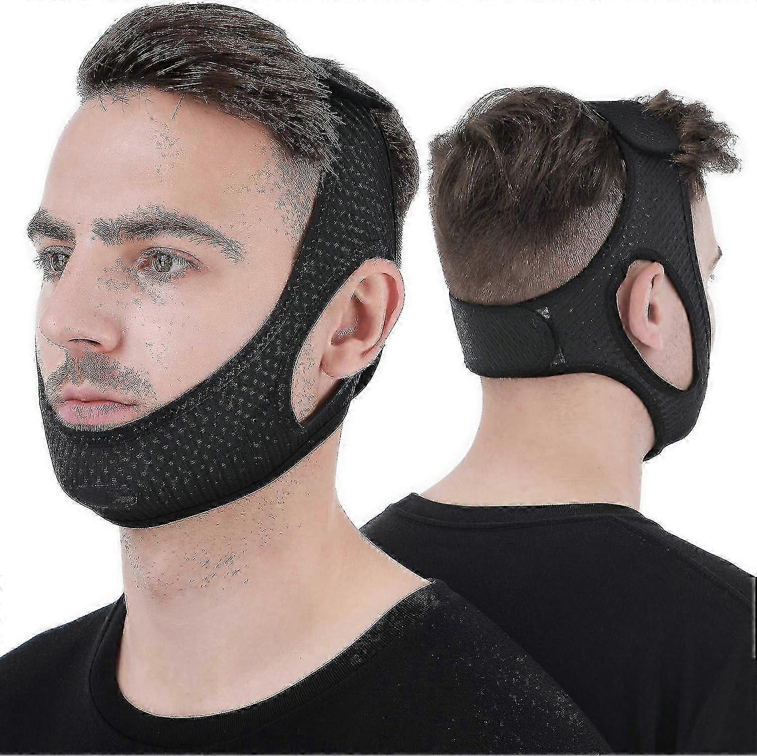 Snoring solution for Vosaro, anti snore chin strap with secure fit