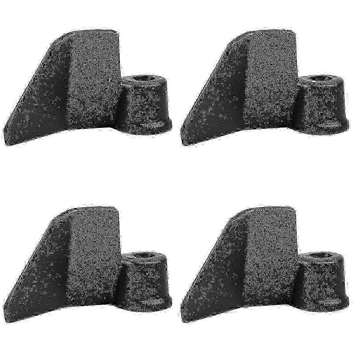 4X Bread Baking Machine Paddles Kneading Hooks, Stainless Steel Kneading Blade for Bread Baking Mac
