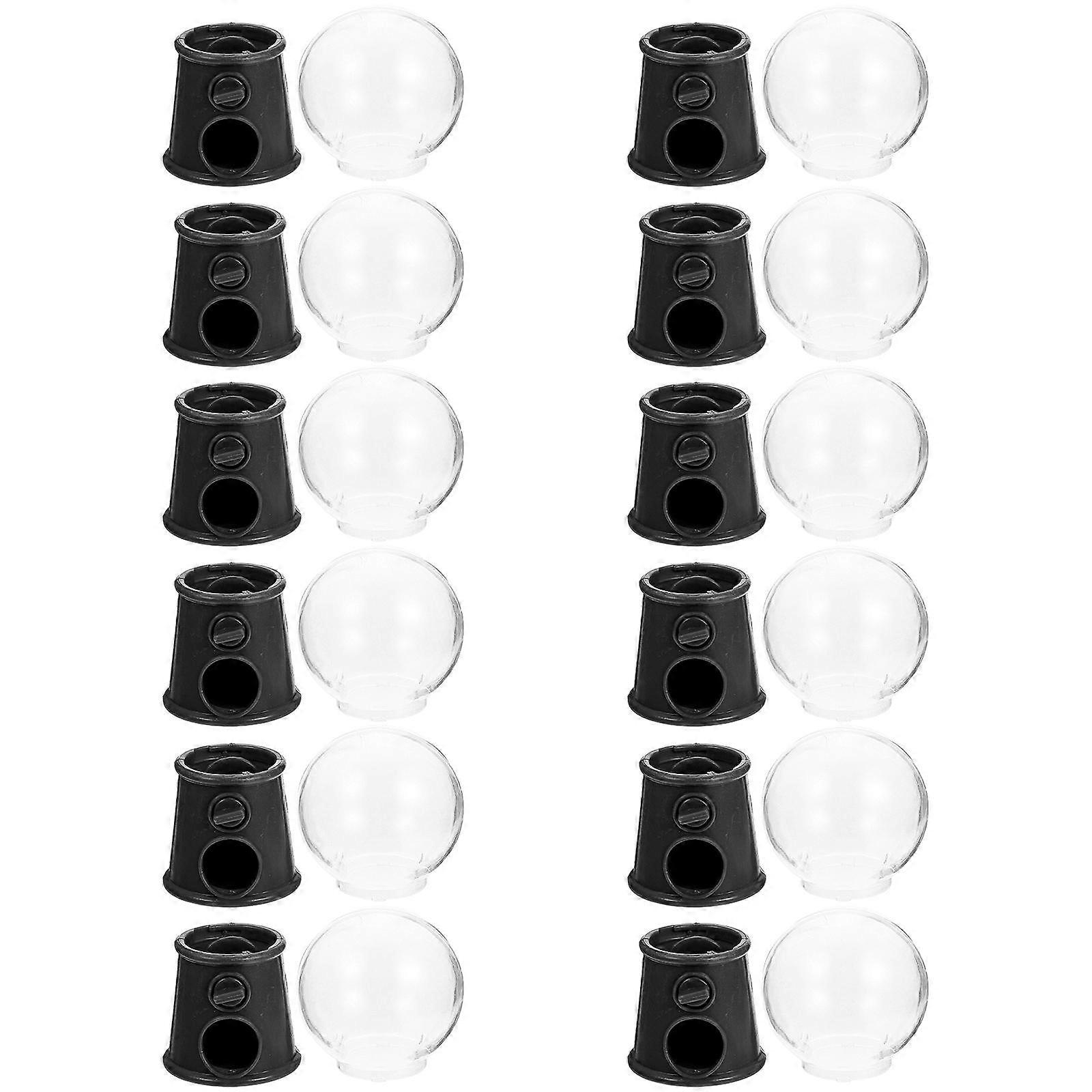 Cake Decor Mini Candy Dispenser for Decor 12Pcs Plastic