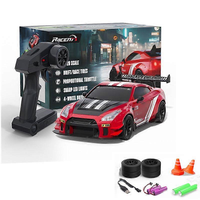 Drifting Remote Car 1:20 Scale 2.4G 4 Wheel Drive Drift Racing Car with Lights