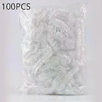 Disposable Disposable  Hair Caps Bathroom Products Home Cap Covers Sauna Accessories Shower Transparent and Waterproof