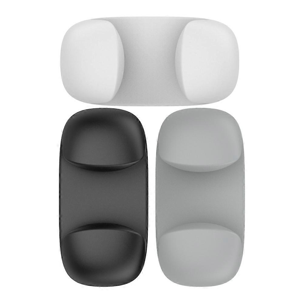 Rice Paddle Rack Holder for Kitchen Use 3Pcs Silicone Spoon Storage Stand