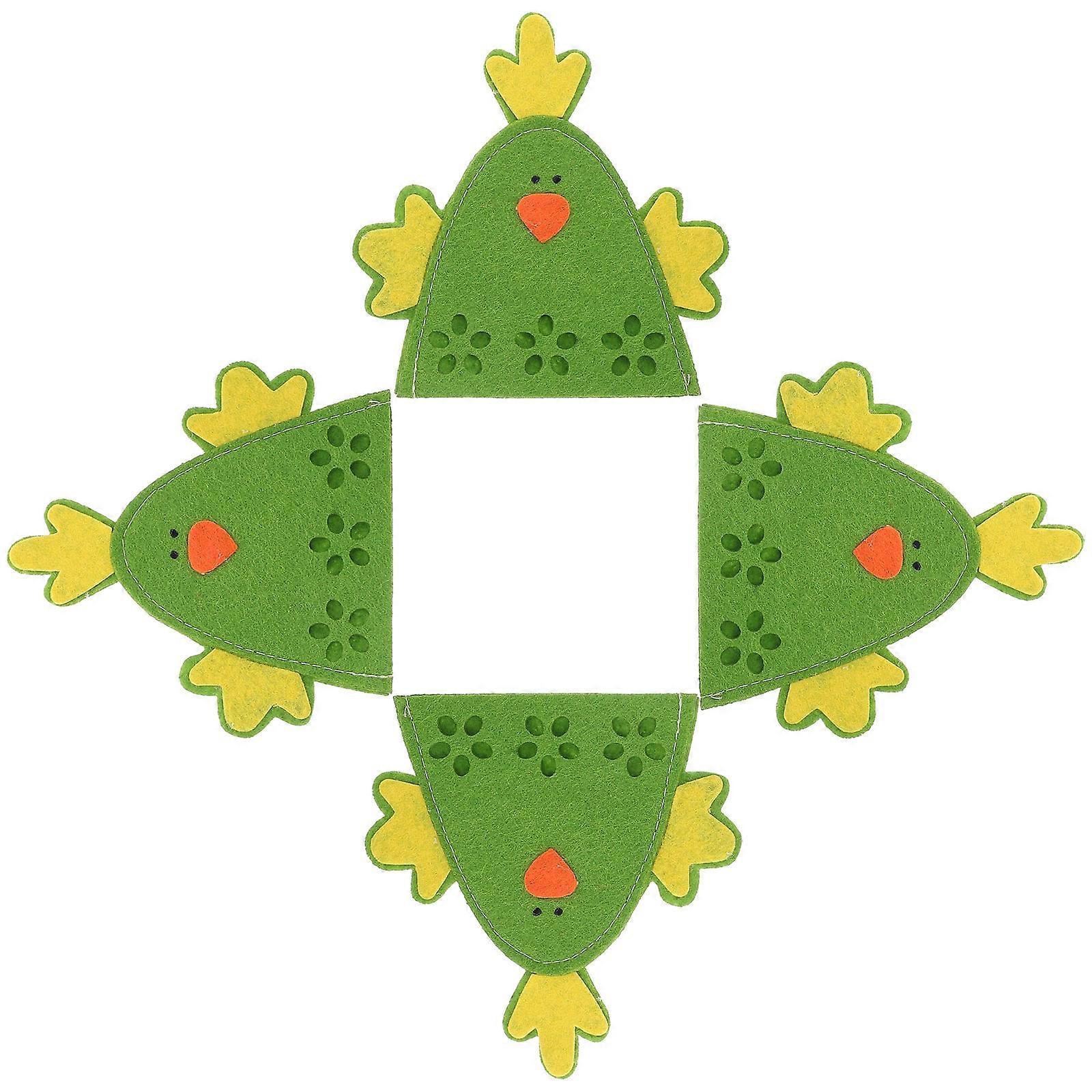 Easter Egg Storage Bag Set For Spring Table Decorations 4Pcs