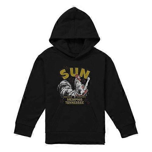 Sun Records Childrens/Kids Rockabilly Rooster Pullover Hoodie