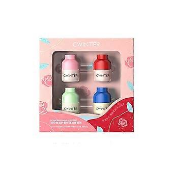 Kerstcadeauset met lippenbalsem - Hydraterende en volumegevende behandeling voor droge lippen met een voedende formule.