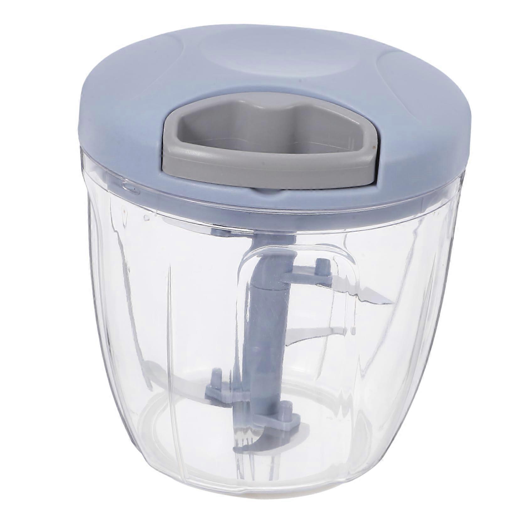 Mini Manual Garlic Chopper for Kitchen Garlic Ginger Chili Paste Easy Clean Durable Build