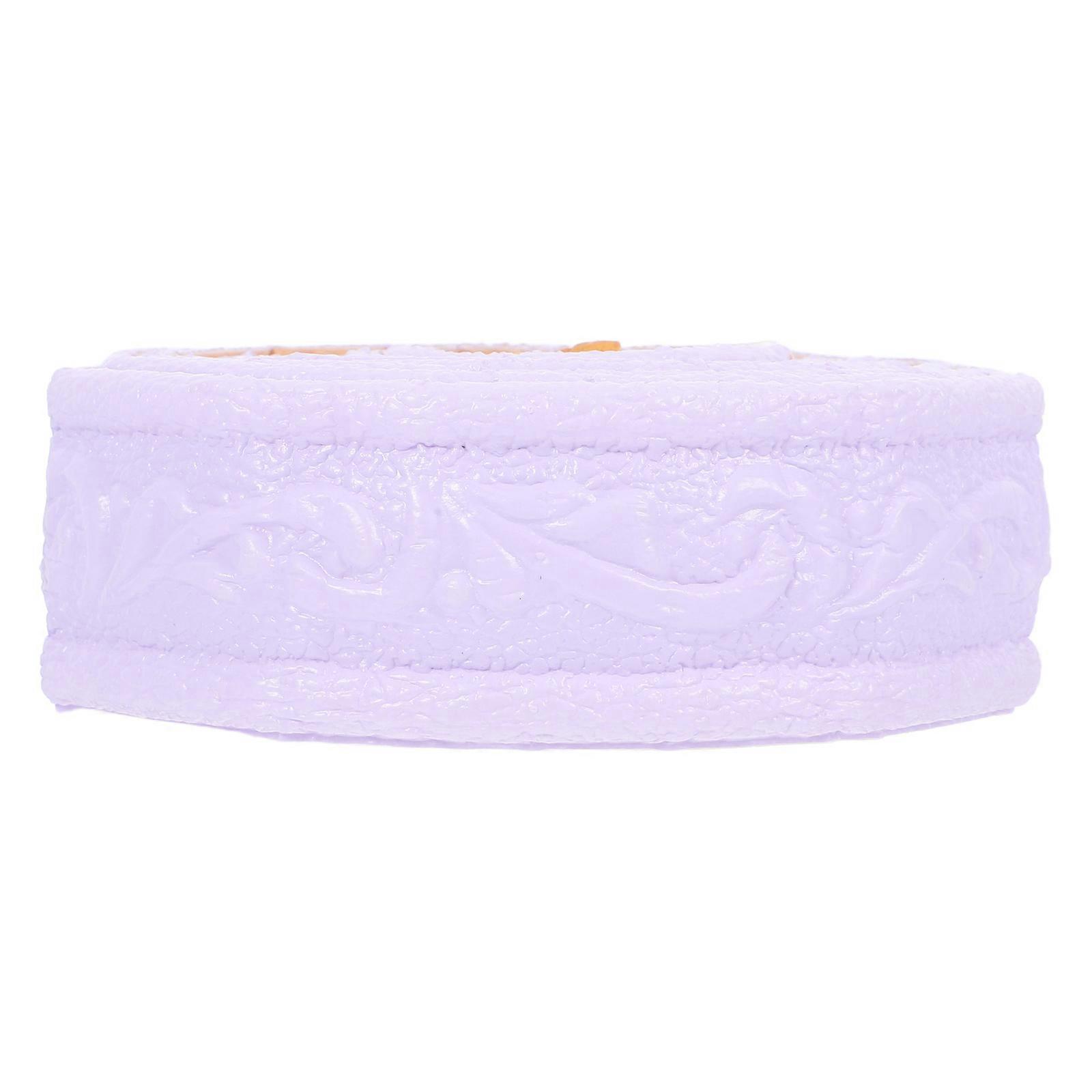 Violet Foam Corner Trim for Frames Self Adhesive Decorative Wall Molding with Durable Material 1 Roll