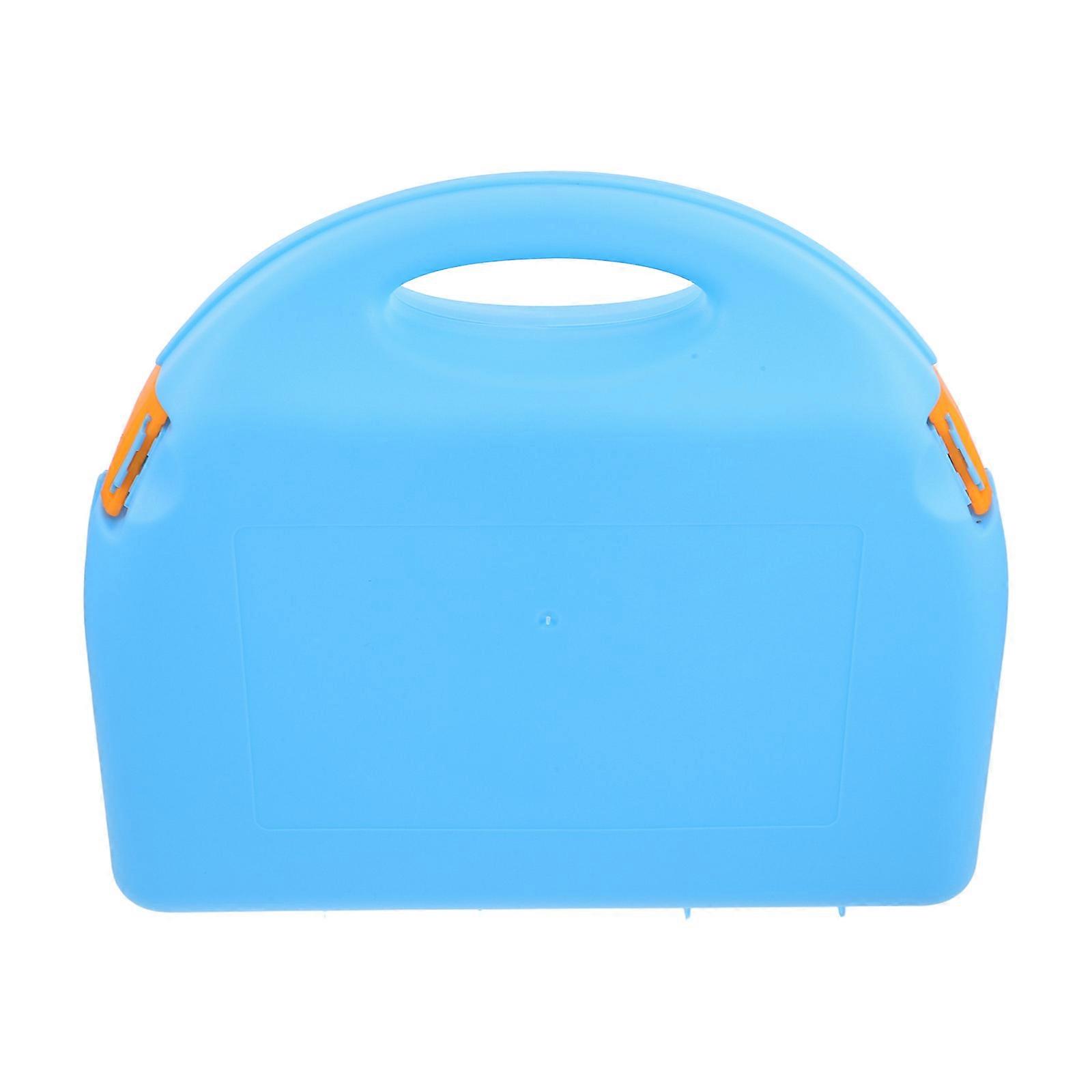 Toy Organizer Box Multi-Function Storage Holder For Kids Travel Home Use Rectangular Compact Design 1Pcs