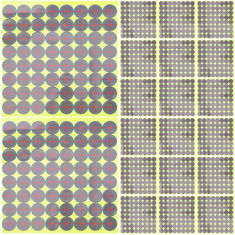 Target Stickers Self-Adhesive Pasters for Training 20 Sheets Circle Stickers