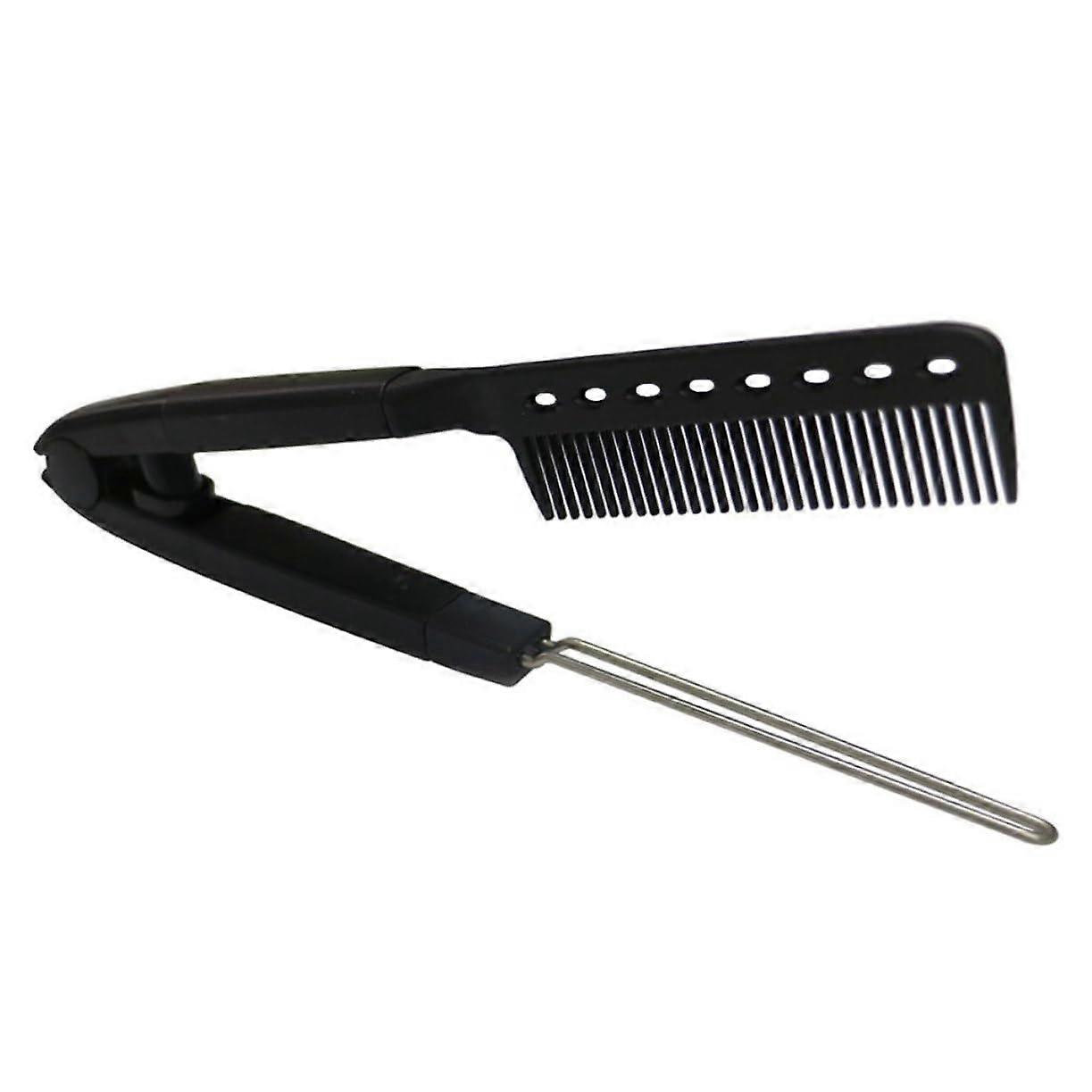 Hair Straightening Comb with Heat Resistant Design for Smooth Styling at Home or Salon
