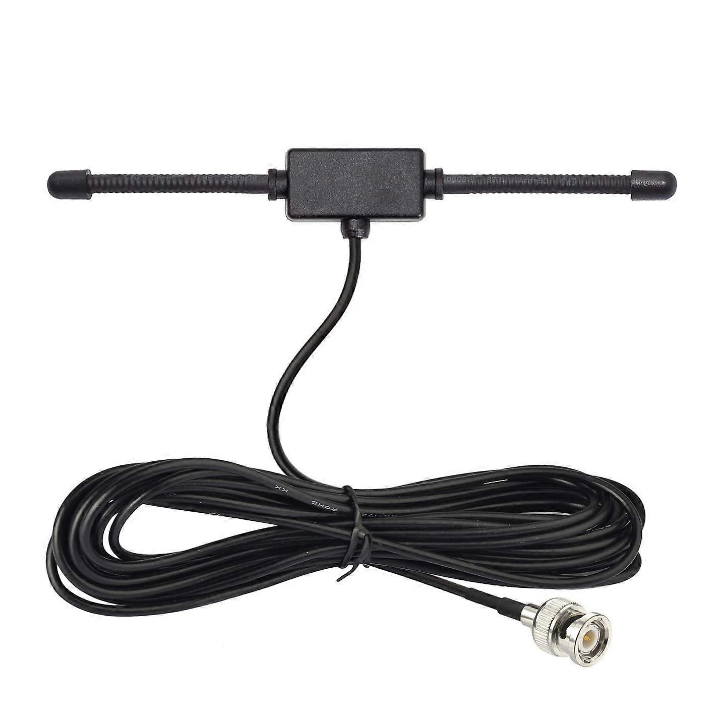 Police Scanner Antenna with Wideband Signal Reception, VHF UHF BNC Car Window Mount for Mobile Ham Radio