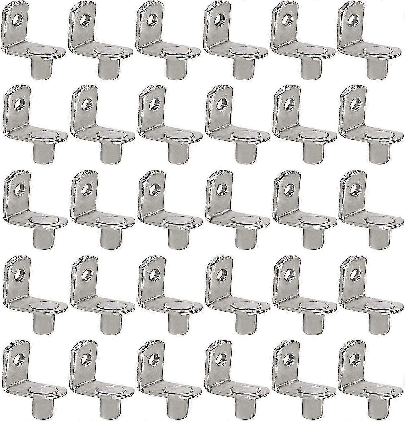 Shelf Support Pegs - 30 Pcs - L-Shaped Shelf Support