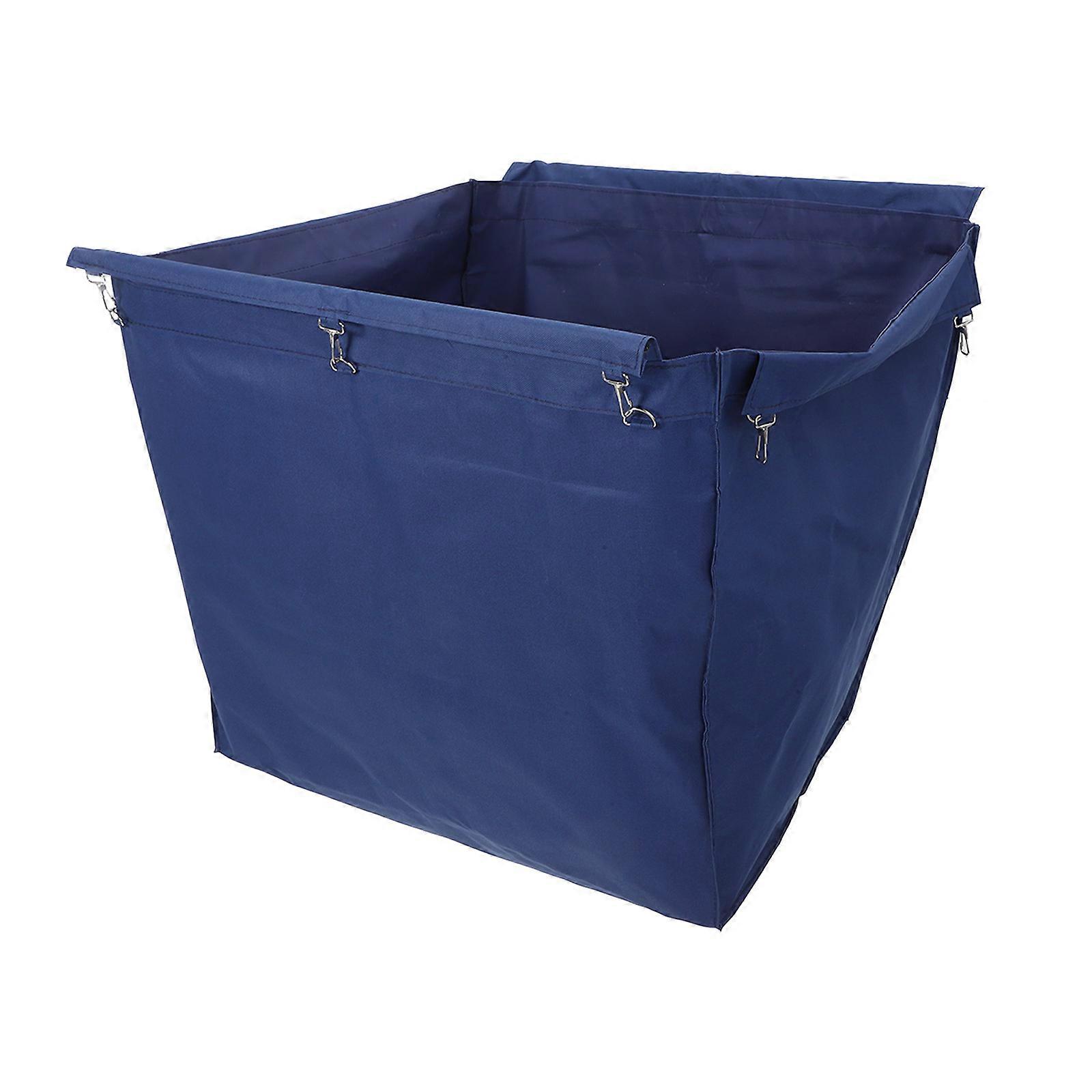 Utility Cart Bag Janitorial Cleaning Bag for Storage with Metal Hook