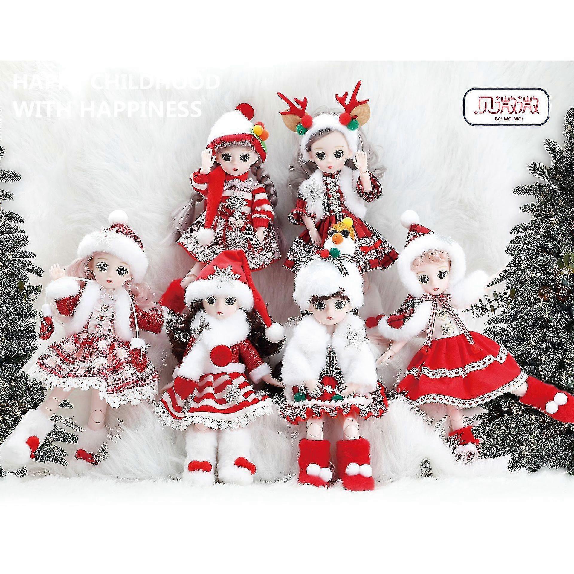 30 Centi dockleksaker lekhus Barnleksaker Flickor Dockor Julklappar