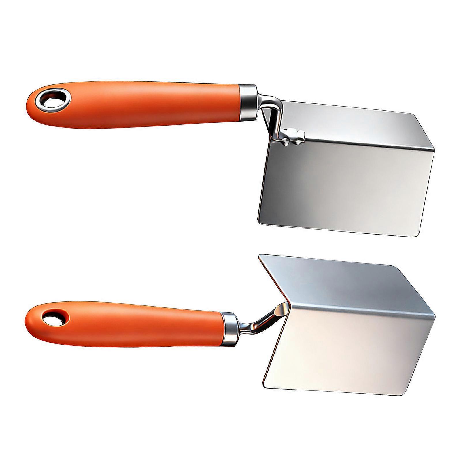 Precise Angle Steel 90°External/Internal Corner Trowel Featuring Rust Resistance for Professional Drywall Projects Multicolor