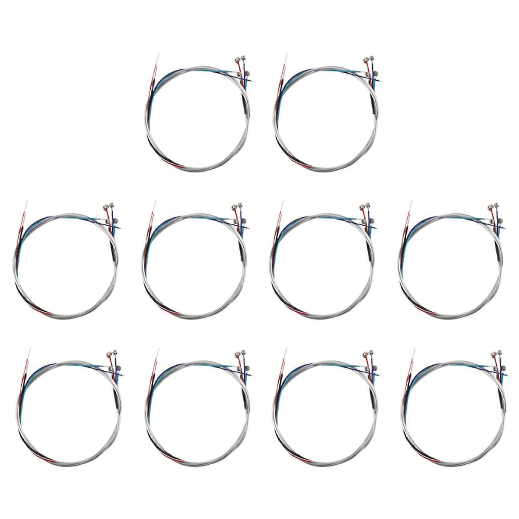 Violin String V68 10 Set Violin Strings 40 Pieces E A D G for 1/8 1/4 1/2 3/4 4/4 Common Size Stringed Instruments