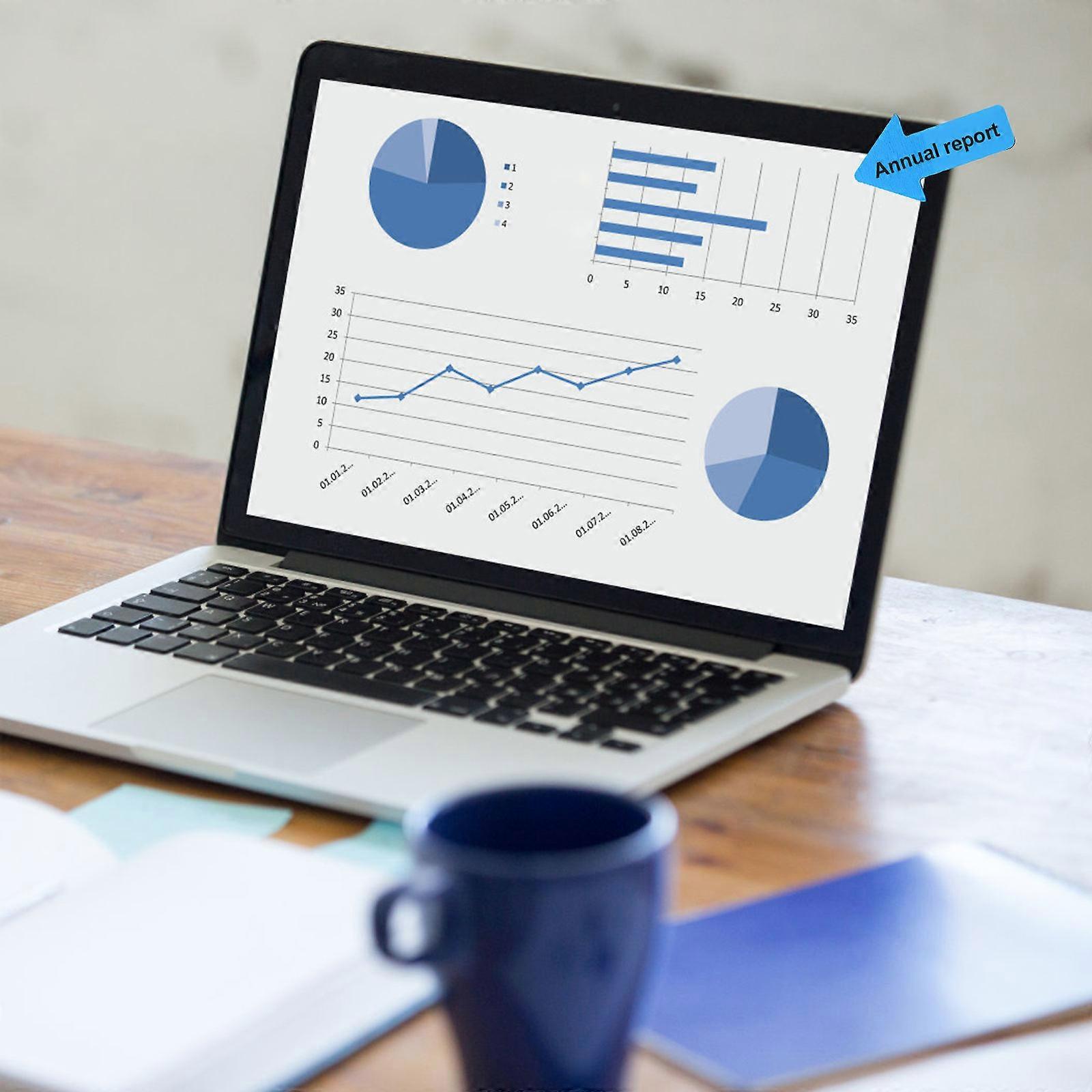 Index Stickers Note Index Stickers for Notes 4Pcs Assorted Color Labels