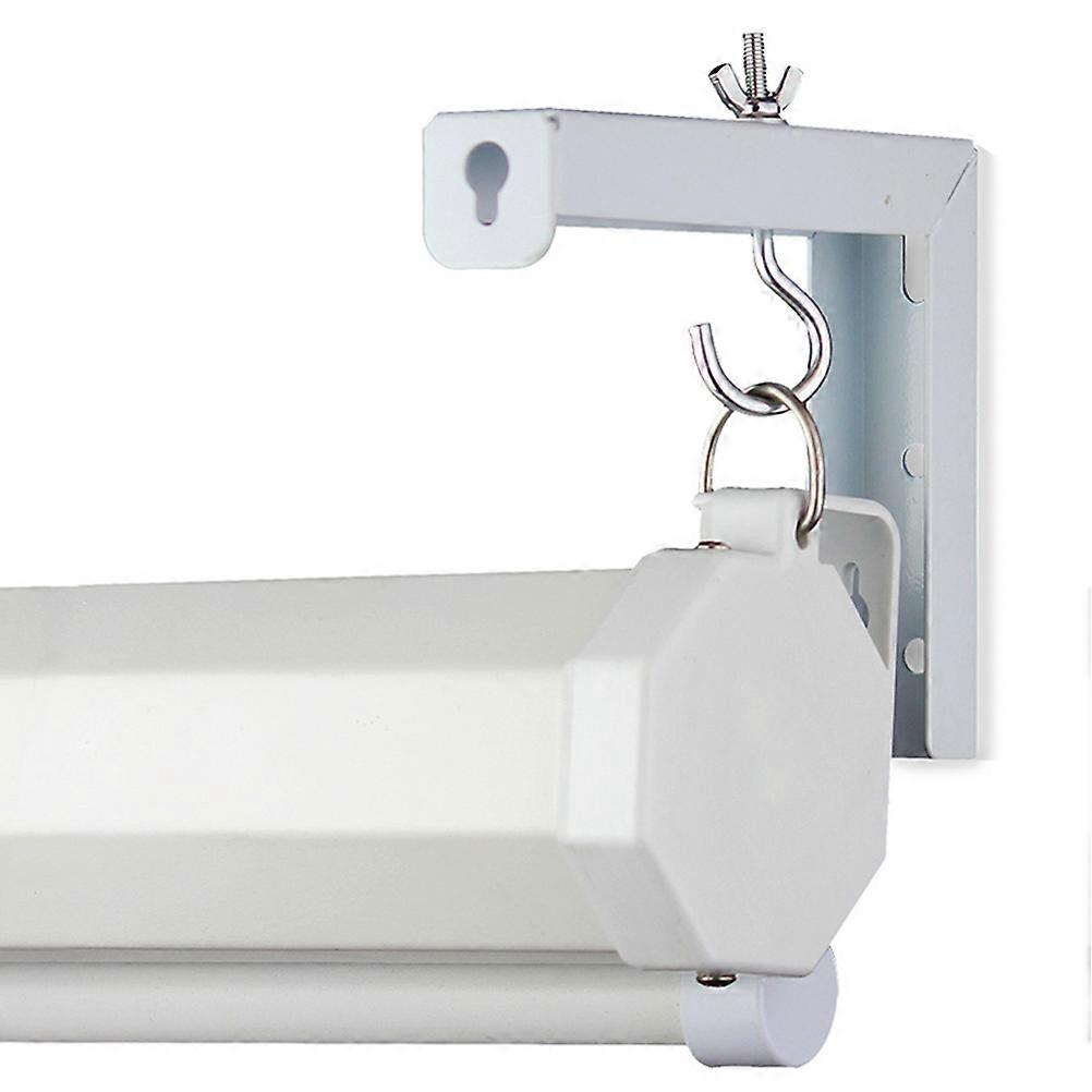 Wall Hanging Mount Bracket Projector Wall Mount L-Shaped Classroom Teaching Steel 1Set