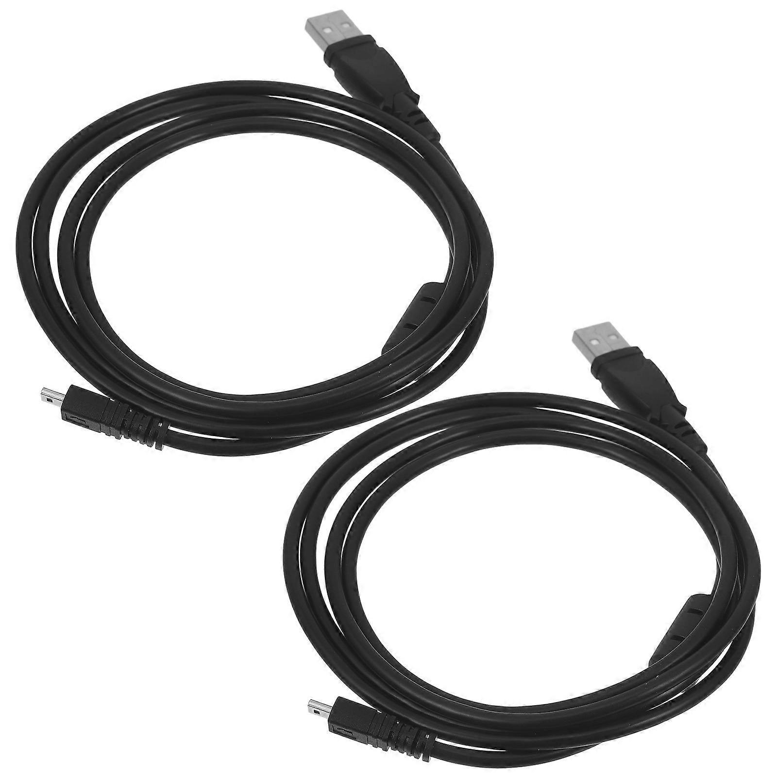Mini USB Cable Camera Charging Cable for Home 4Pcs Compatible Connector