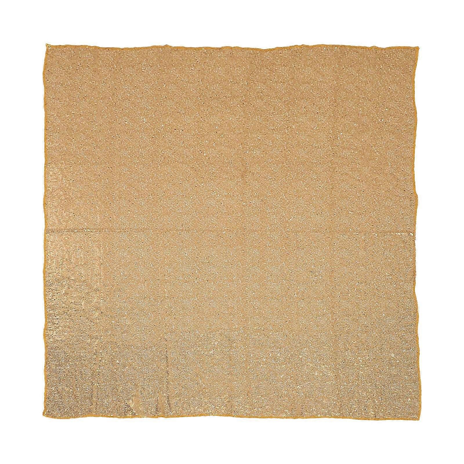 Nordic Style Sequin Table Runner Tablecloth for Wedding 3Pcs Golden Decor