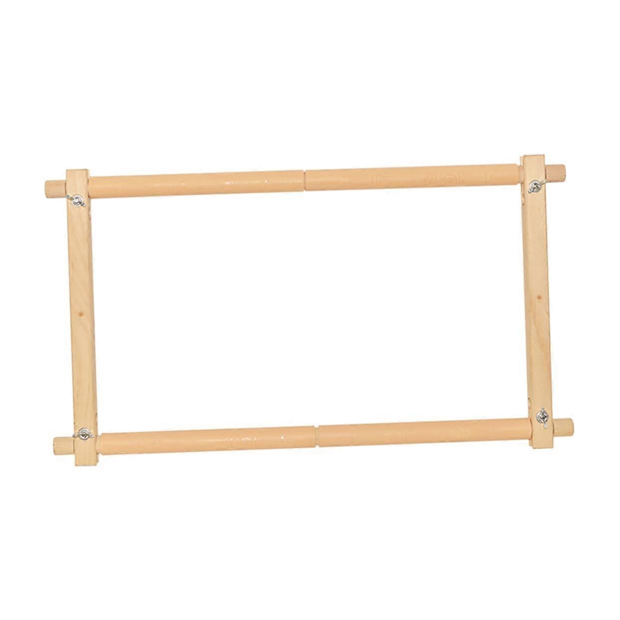 Adjustable Wooden Embroidery Stand Rack for Needlework, Tabletop Cross Stitch Frame Holder