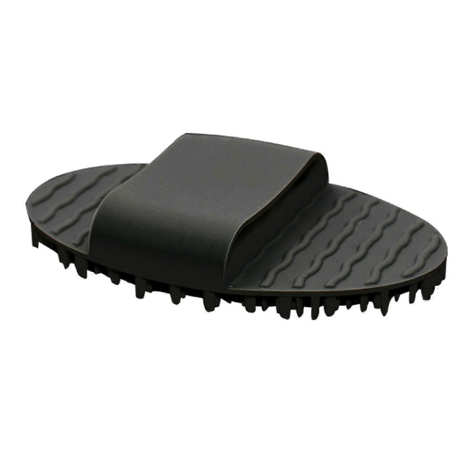 Silicone Dish Brush for Kitchen Easy Clean with Accessories Black Tile Cleaning Brush