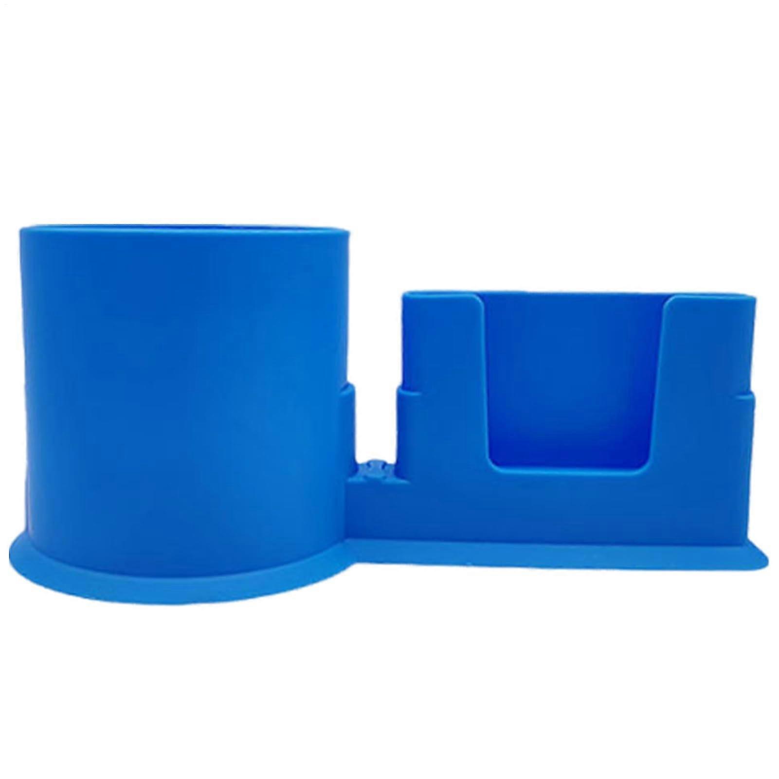 Kayak Cup Holder with Secure Mount for Paddle Board, Universal Beverage Holder, Durable Blue