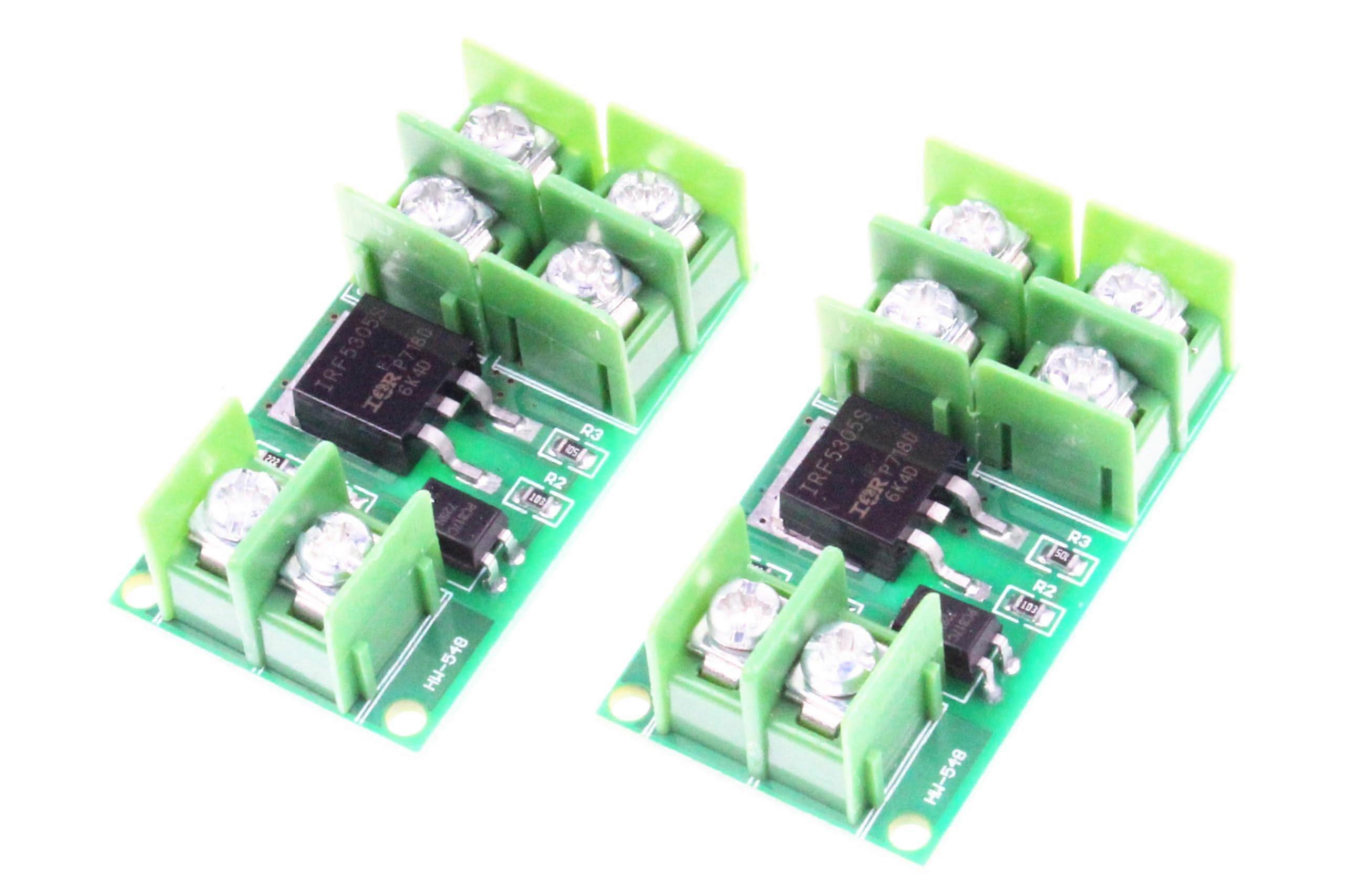 MOSFET Switch Module Pack of 2 with Complete Signal Isolation 3V24V Wide Voltage Support
