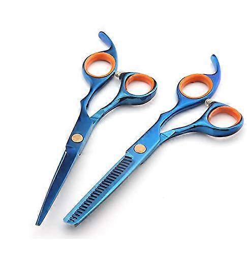 Professional Barber Scissors Set 6.5 Inch with Thinning Shears for Precise Hair Cutting
