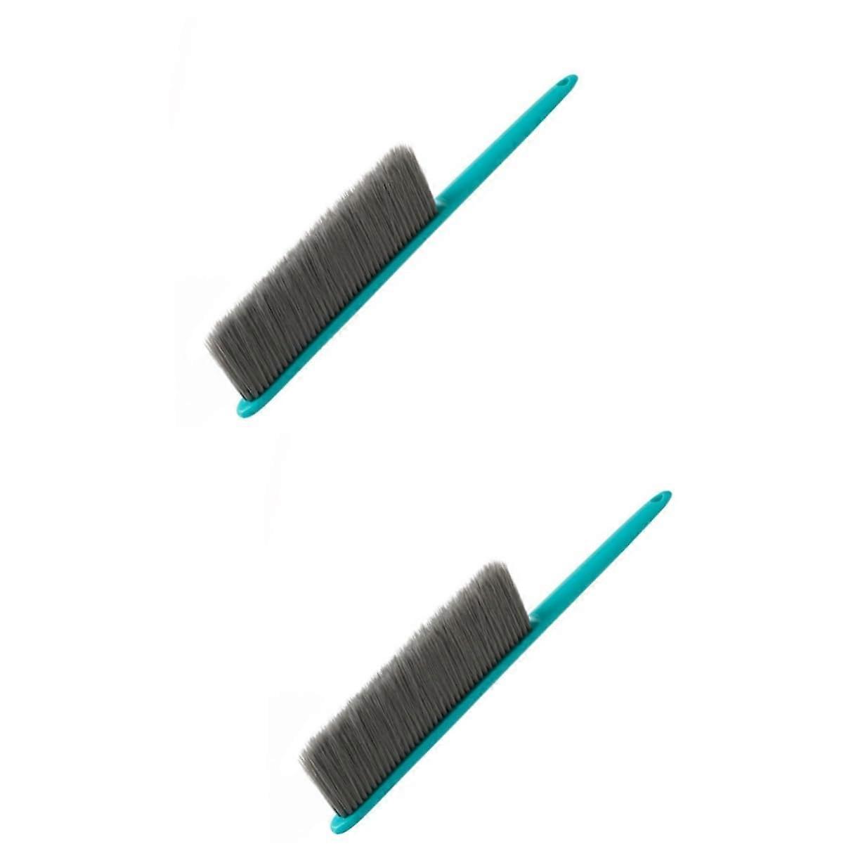 2pcs Long Handle Dusting Brush Soft Bristle Cleaning Brush for Home Office Car Use