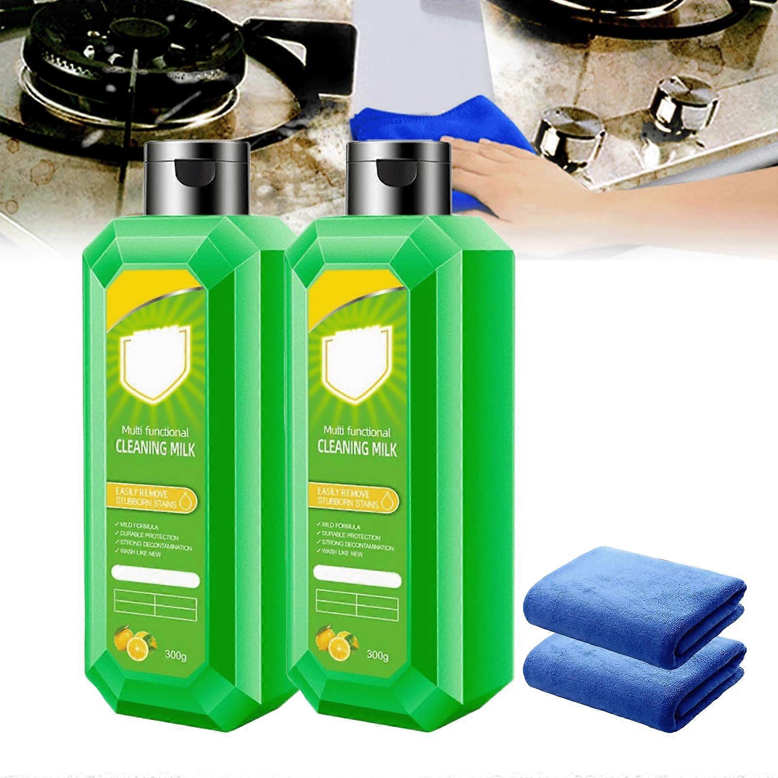Multifunctional Cleaner Concentrated Lotion for Fast Grease Removal MultiSurface Use Fresh Lemon Scent (2)
