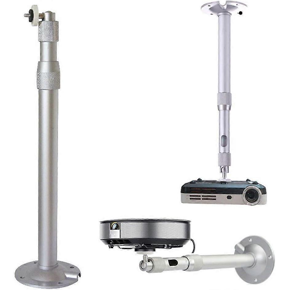 Projector Wall Mount Bracket 20-40cm Projector Hanging Bracket Wall Mount Ceiling Mount Rotatable Aluminum Alloy