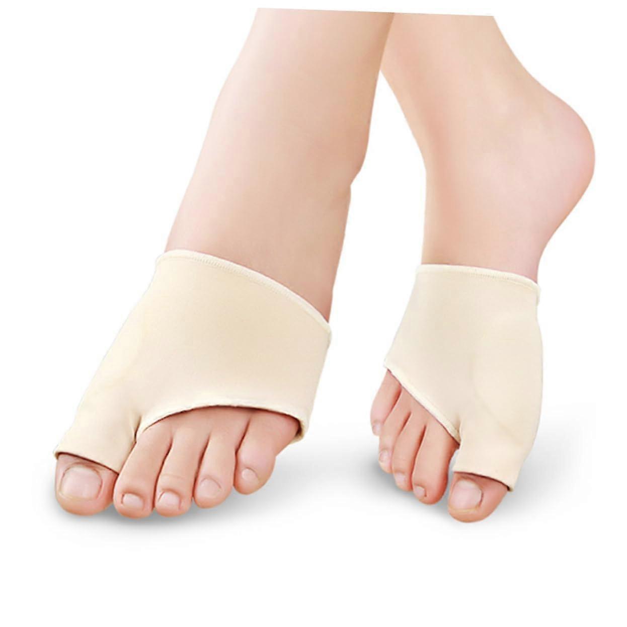 Toe Separator Bunion Corrector with Soft Gel Spacers Adjustable Big Toe Splint for Pain Relief