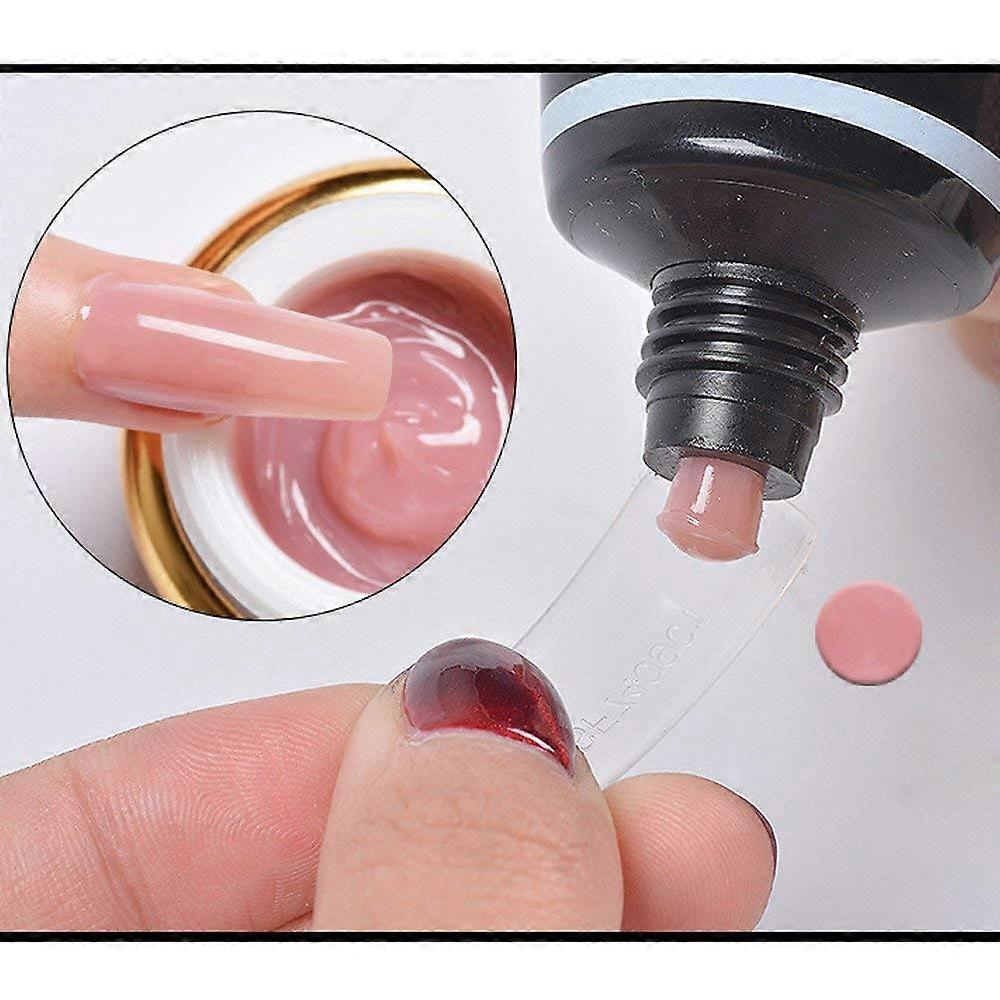 30ml Camouflage Nail Builder Gel for Extensions UV LED Fast Curing Professional Sculpting