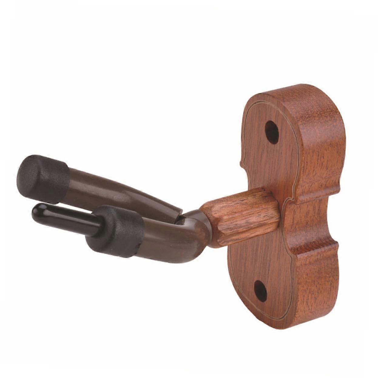 Violin Wall Mount Hanger with Scratch Storage for Violin and Viola Display