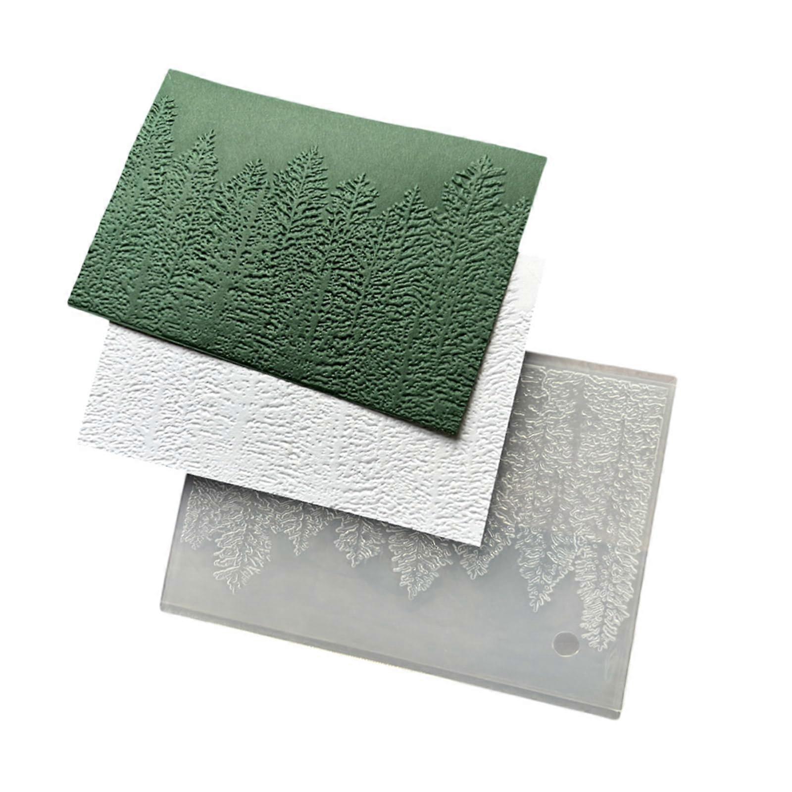 3D Embossing Folders and Machine Templates with Textured Patterns for Card Making and Scrapbooking