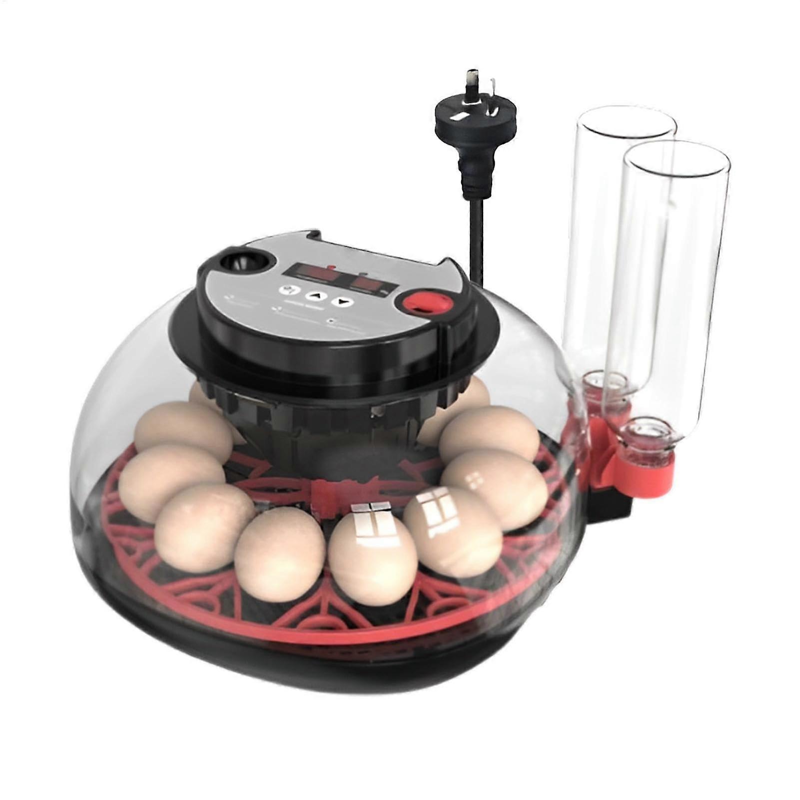 Automatic Egg Incubator 12 Eggs with Smart Temperature Control and Humidity Display for Hatching