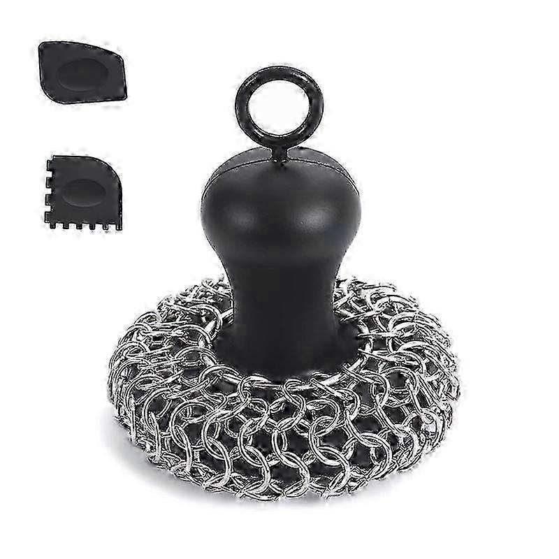 Pan Scraper Tool for Cast Iron and Stainless Steel