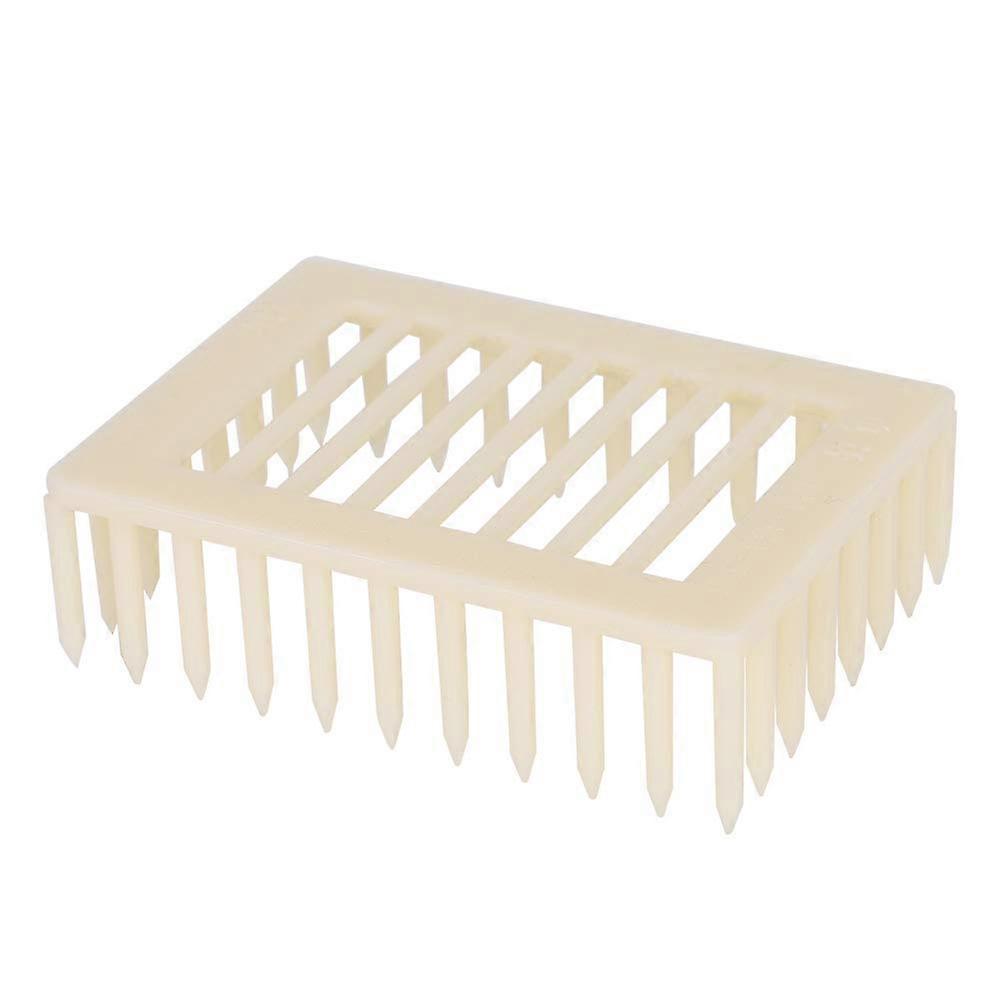 20Pcs Plastic Queen Rearing Box Square Bee Queen Cage Set for Easy and Efficient Beekeeping