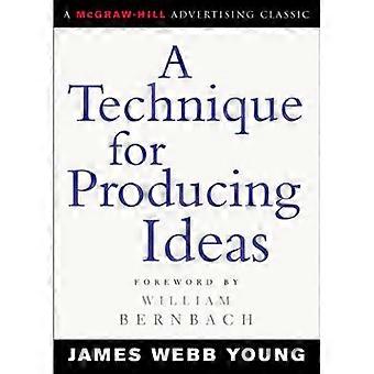 A Technique for Producing Ideas