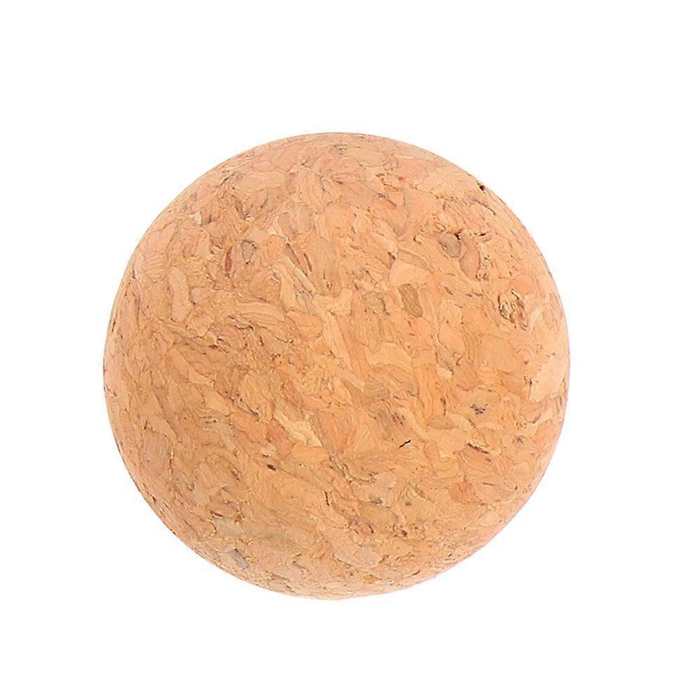 Yellow Wooden Ball for Use 1Pcs