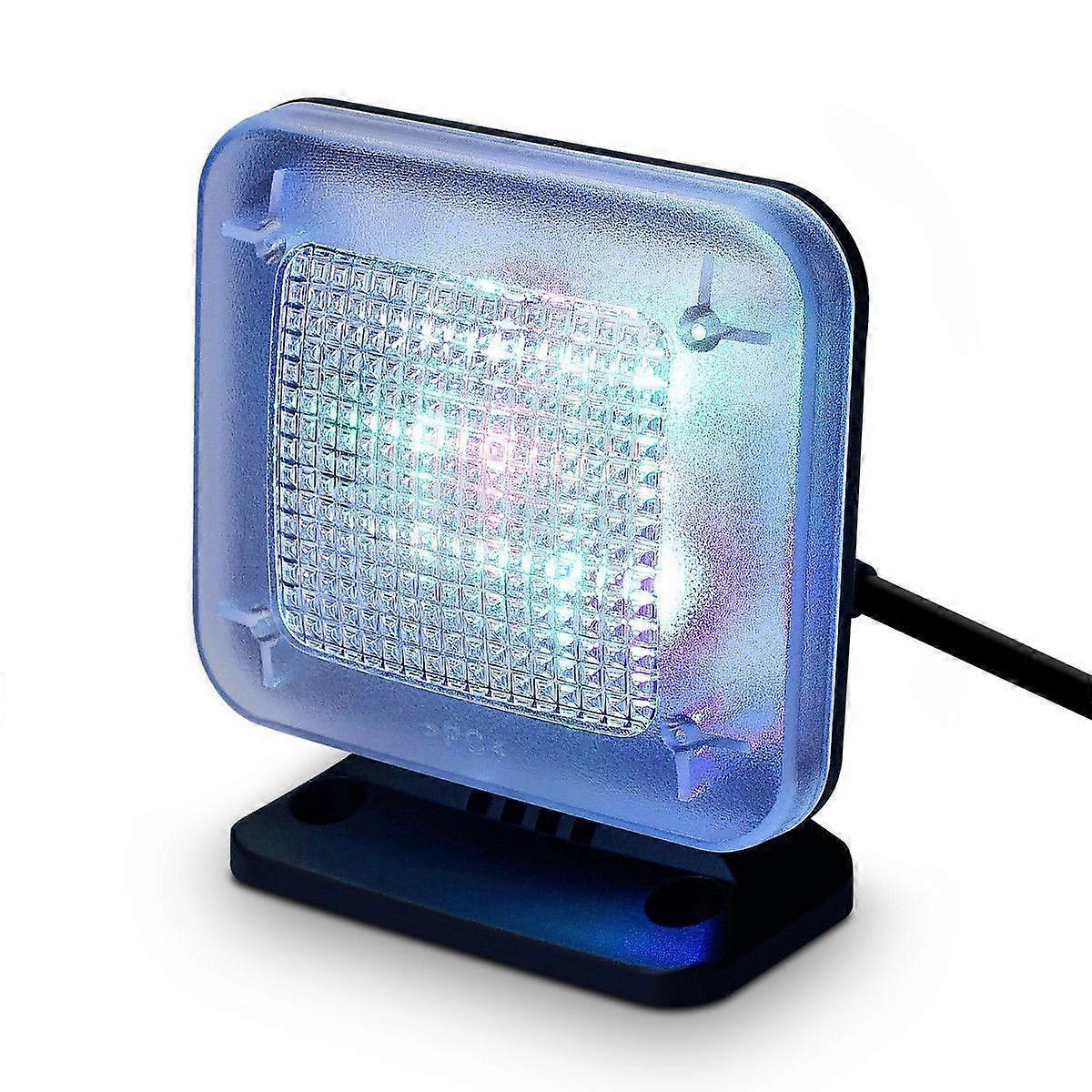 Home Security Light with Realistic LED TV Simulation, Timer and DusktoDawn Sensor, US Plug