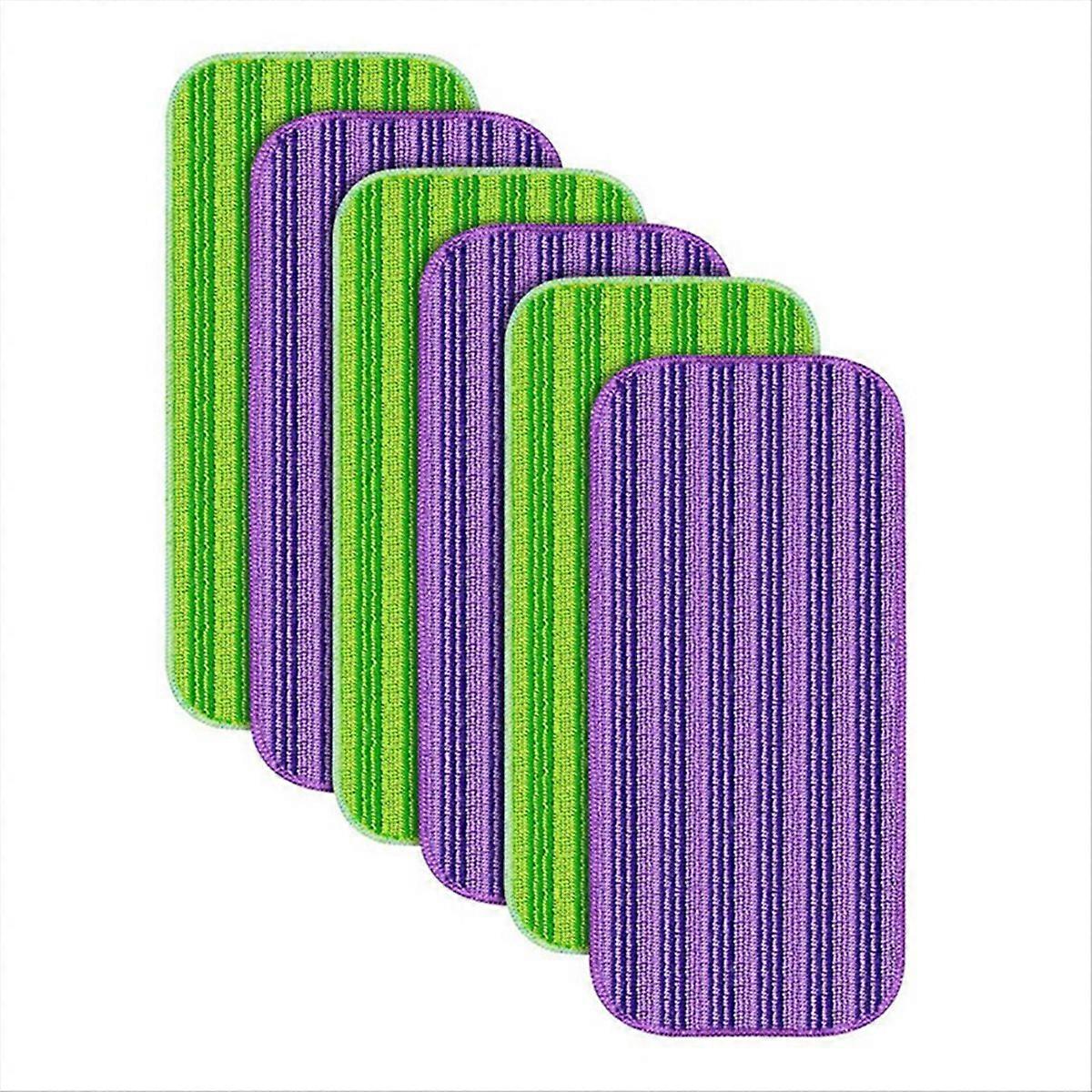 Reusable Mop Pads Compatible for Wet Jet Mop- 6 Pack B