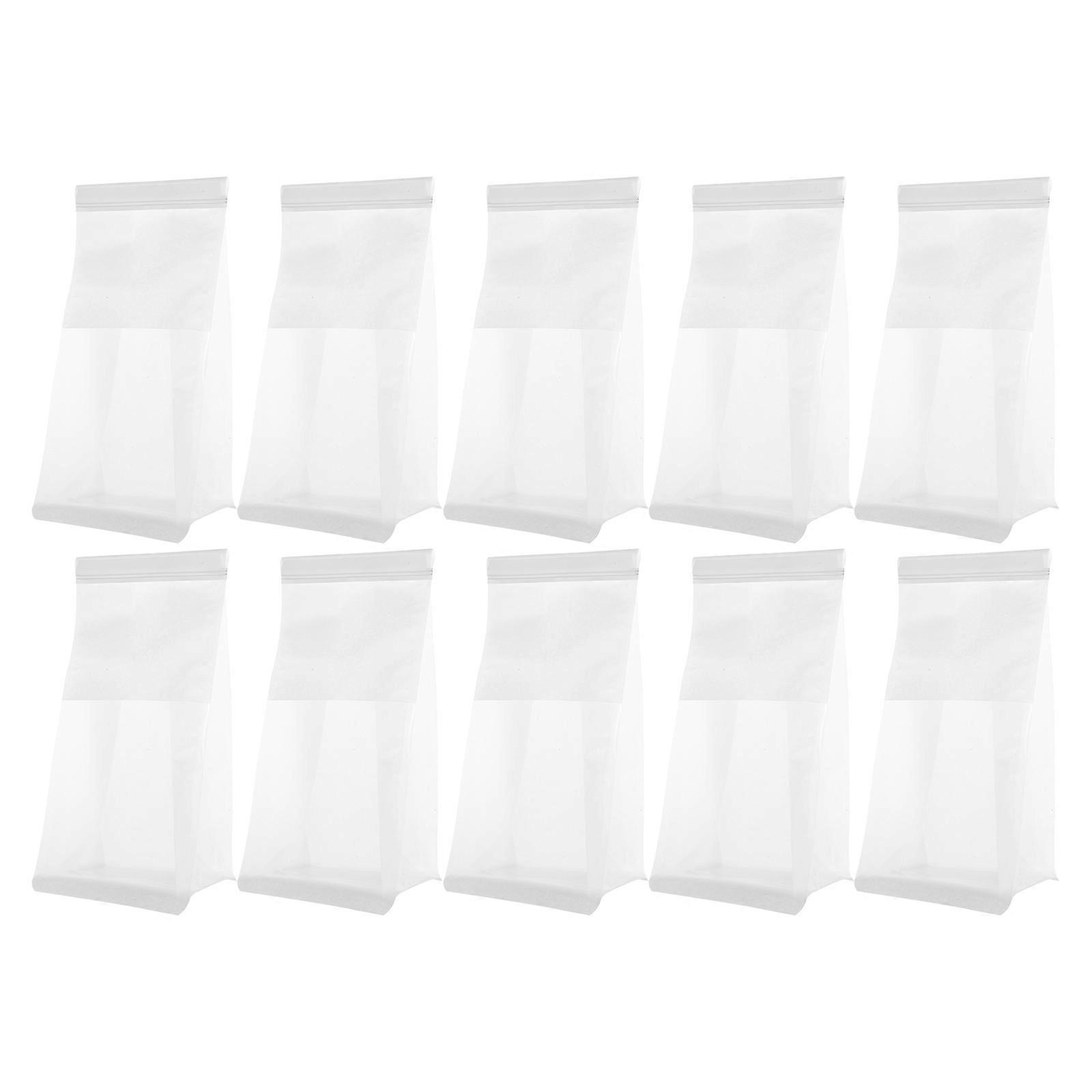 Bread Bags Paper Packaging Self Sealing Bags 50Pcs for Bread