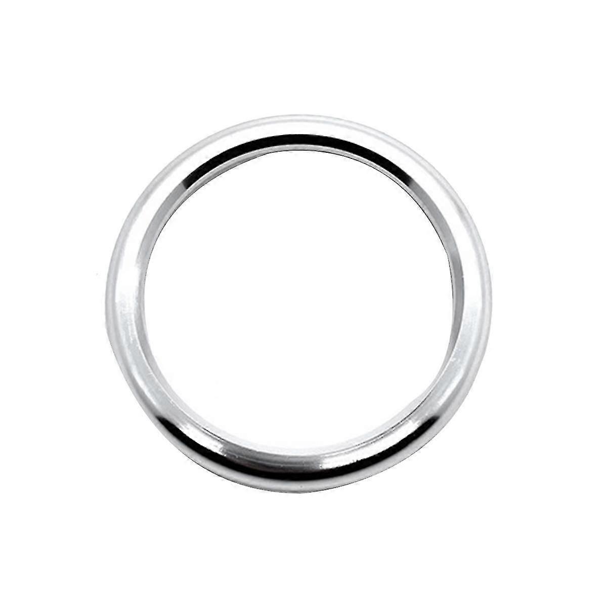 Compass Stopwatch Trim Ring Car Accessories For ,silver
